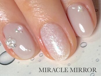 ミラクル ミラー(MIRACLE MIRROR)の写真/【ご新規様の他店ジェルオフ無料、リピーター様当店ジェルオフ無料!】丁寧なケアも込み♪