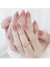 サロンド うるりら 秋田本店(salon de うるりら)/くすみピンク×クリア