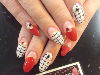 クレアーレ(Creare)/チェックネイル