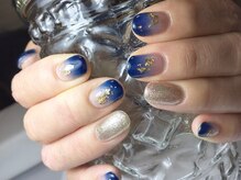 ネイル サロン コービーズ(nail salon COBES)/メタリックネイル☆