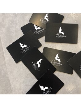 シャルム 八尾店/ポイントカード