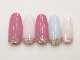 NEW!カラフル根元ラメ