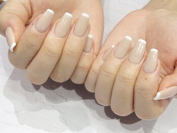 キャミ ネイル(CAMMY NAIL)/ストレートフレンチ