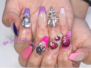 アン ジョーヌドラゴ/【ロングネイル】フレンチネイル