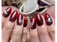 チェス(chess)/赤ネイル