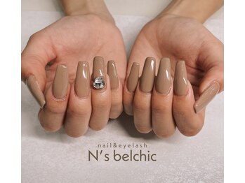 エヌズ ベルシック(N's belchic)/単色塗りにvカット♪（＋料金）