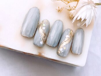 ネイルサロンフォーユー(for u)/ミラーネイル¥7980