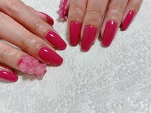 キキネイル たまプラーザ店(kikinail)/ビビットピンクネイルコース