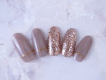 ビーネイル(Be NaiL)/グレージュネイル
