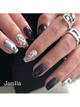 ジャミーラ/ニュアンス/メタリックビジュー