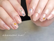 アネモネネイル(anemone nail)