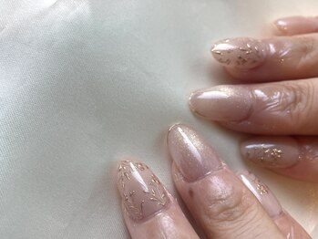 アメリアンドカシェット(Amelie&Cachette)/ブライダルネイル:maika