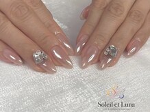 ソレイユ エ ルナ(Soleil et Luna)/ちゅるんミラーネイル♪