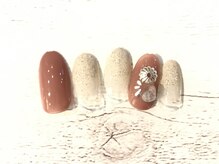 ネージュ バイ リアンジュ 辻堂(Neige by Reange)/砂塗りかけネイル
