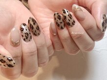 ディアネイル(dear.nail)/ギャラクシー×レオパード☆