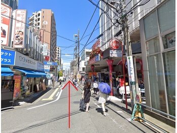 ヘイリーブロウ 溝の口店/【5】道案内