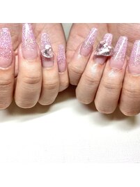 キラキラネイル☆￥12000