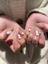 サラサ ビューティーサロン(SARASA)/薔薇ネイル♪