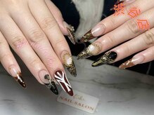 キヒ 渋谷店(Kihi)/べっ甲/秋/ハロウィン/ヒョウ柄