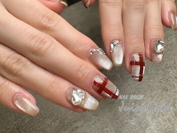 チェックネイル