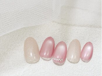 シア-ピンクマグネット/姫ネイル