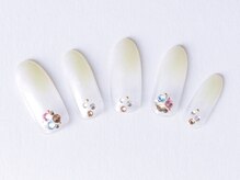 エムスラッシュ ネイル 新百合ヶ丘店(M.SLASH)/ふんわりグラデーション¥12960