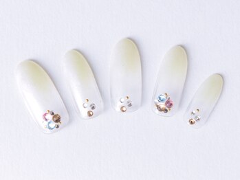 エムスラッシュ ネイル 新百合ヶ丘店(M.SLASH)/ふんわりグラデーション¥12960