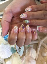 ネイル ビューティー イメージ(nail beauty image)/天然石ネイル