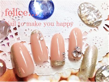 ネイルサロン フェリーチェ(felice)/【定額ネイル】7980