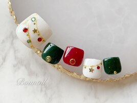 クリスマス　フット foot bath付