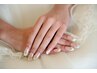 花嫁様＊限定【HAND】ブライダルネイル（スピケアVOSパック付）￥10700