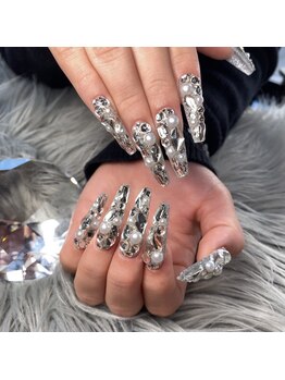 アミュレット(AMULET)/ストーン埋め尽くしネイル