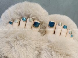 フットネイル 定額　夏ネイル