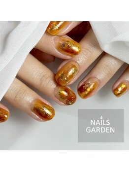 ネイルズガーデン(NAILS GARDEN)/べっ甲ネイル