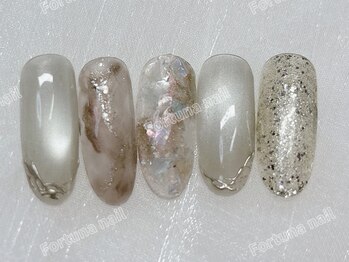 フォルトゥーナ 神田(Fortuna)/クリスマス定額ネイル　￥10,980