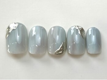 もやもやブルーミラー¥5000