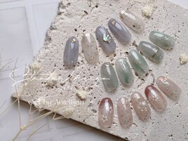 もやもやニュアンスネイル