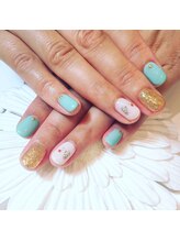 ブリノス(BLINOSS)/押し花ネイル