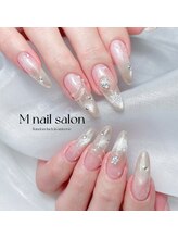 Mネイル/マグネットグラデーション