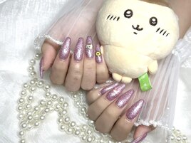 ワンカラーにシール