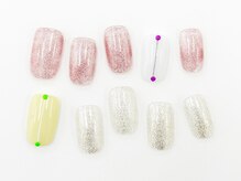 ネイルサロンクイール 宇都宮店(NAIL SALON QUILL)/キラキラグリッターネイル♪