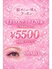 新メニュー導入!【LEDエクステ120本】5900円→5500円