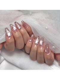 春/ドット/マグネット