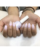 ホワイトネイル 名駅店(WHITE NAIL)/シェルラメ/ワンカラー