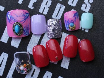 ネイルアンドアイラッシュ レーヌ(Reine)/FOOTシンプル