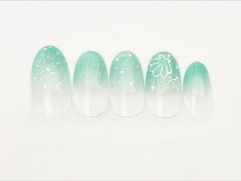 [蒲田限定]マーメイドnail￥9,900