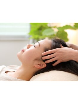 ヘッドスパで癒されたい