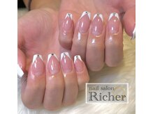 エスフィーネイルサロン リシェル(Esfy nailsalon Richer)/Vフレンチ