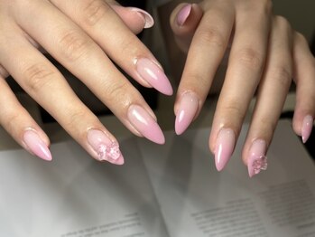 サロンドファン(salon de Fan)/ピンクグラデーション♪