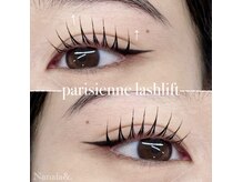 パリジェンヌラッシュリフト根元からぱっちり♪